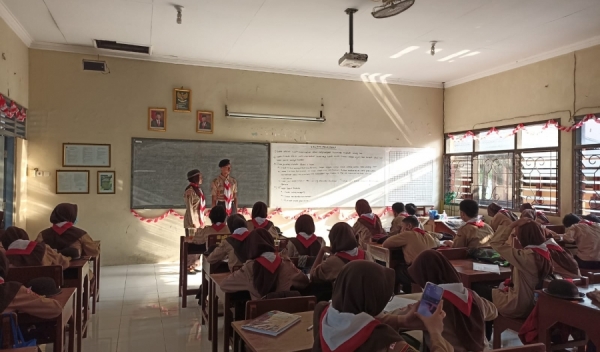 Kegiatan Rutin Pramuka SMA Negeri 1 Bae Kudus